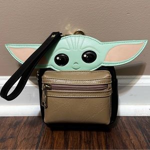 Grogu Star Wars Disney Loungefly Wristlet